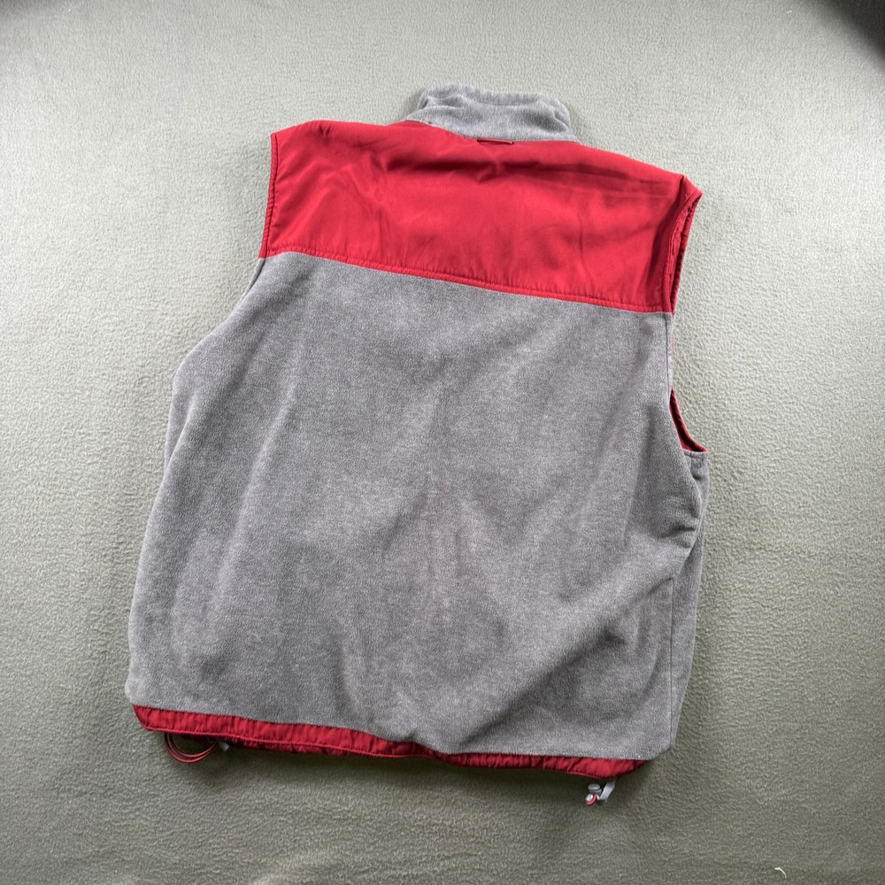 US Expedition Vest Mens XL Red Gray Reversible Fleece Lined Gorpcore Utility - Picture 7 of 8